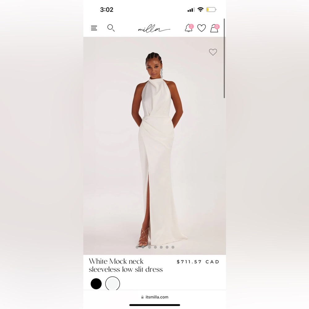 Milla halter dress